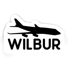 Wilbur Sticker Jumbo-Jet Image