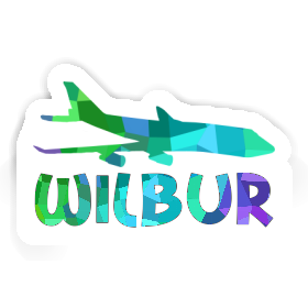 Sticker Wilbur Jumbo-Jet Image
