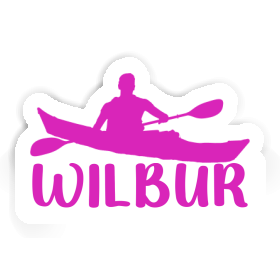 Kayakiste Autocollant Wilbur Image