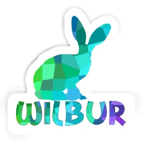 Wilbur Sticker Rabbit Image