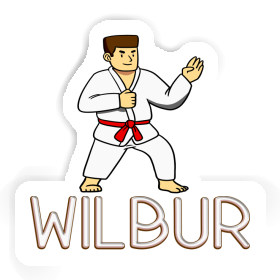Autocollant Karatéka Wilbur Image