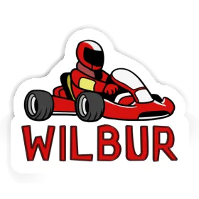 Kart Autocollant Wilbur Image