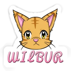 Sticker Kitten Wilbur Image