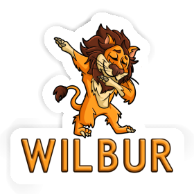 Sticker Wilbur Dabbing Lion Image