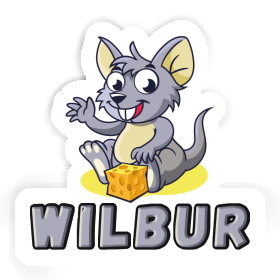 Maus Aufkleber Wilbur Image