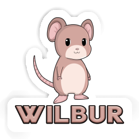Aufkleber Maus Wilbur Image