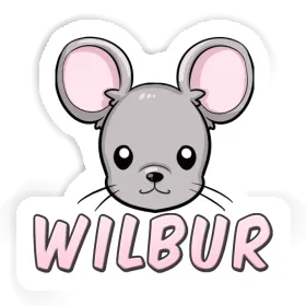 Mousehead Sticker Wilbur Image