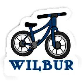 Sticker Wilbur Bicycle Image
