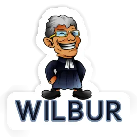Autocollant Wilbur Pasteur Image