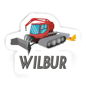 Sticker Snow Groomer Wilbur Image