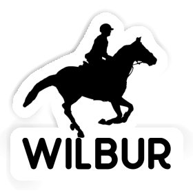 Wilbur Sticker Horse Rider Image
