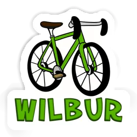 Sticker Wilbur Bicycle Image