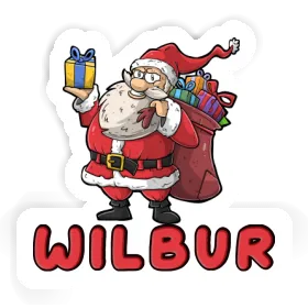 Sticker Santa Claus Wilbur Image