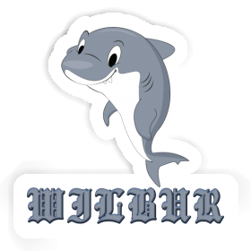 Shark Sticker Wilbur Image