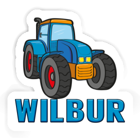 Sticker Wilbur Tractor Image