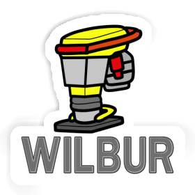 Sticker Vibrationsstampfer Wilbur Image
