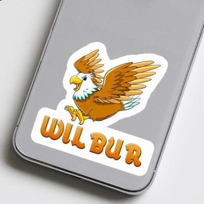 Adler Sticker Wilbur Adler Sticker Wilbur Image