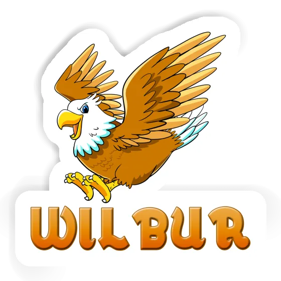 Autocollant Aigle Wilbur Notebook Autocollant Aigle Wilbur Notebook Image