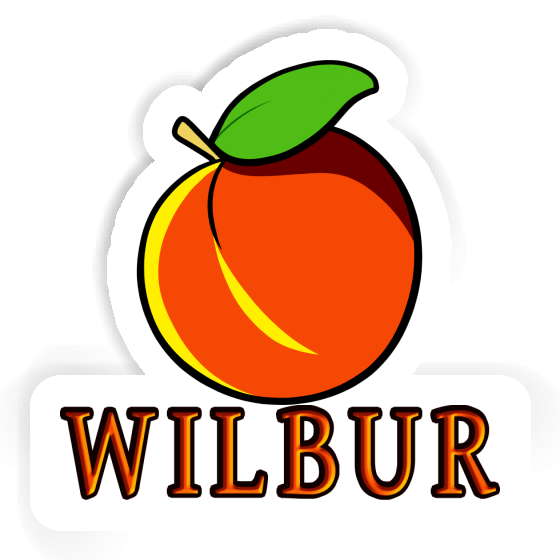 Sticker Aprikose Wilbur Sticker Aprikose Wilbur Image