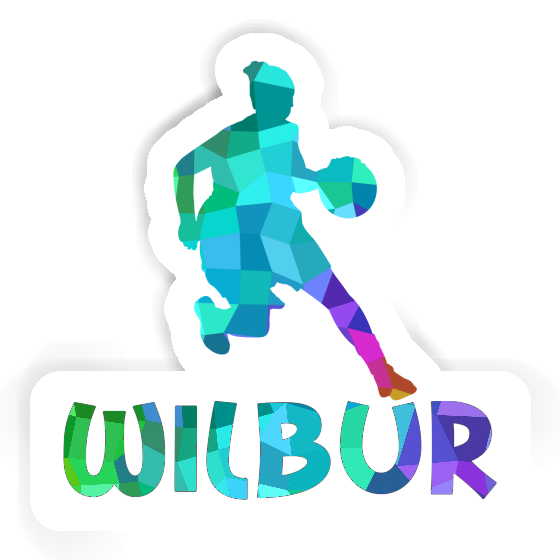 Wilbur Sticker Basketballspielerin Gift package Image