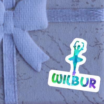 Autocollant Ballerine Wilbur Notebook Autocollant Ballerine Wilbur Gift package Image