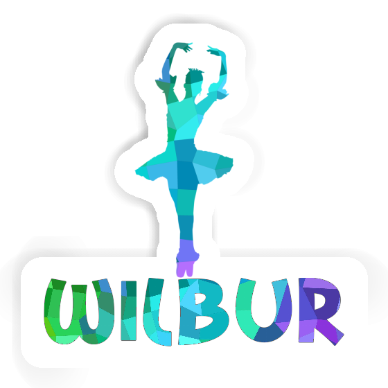 Autocollant Ballerine Wilbur Notebook Autocollant Ballerine Wilbur Gift package Image