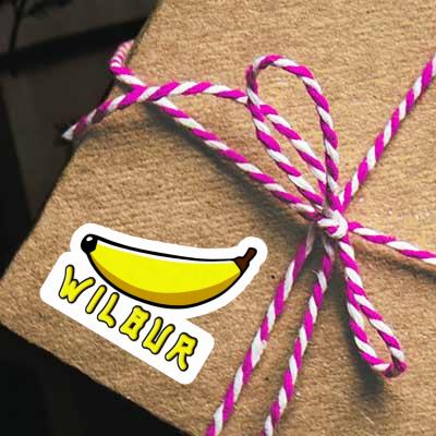 Banane Aufkleber Wilbur Notebook Banane Aufkleber Wilbur Gift package Image