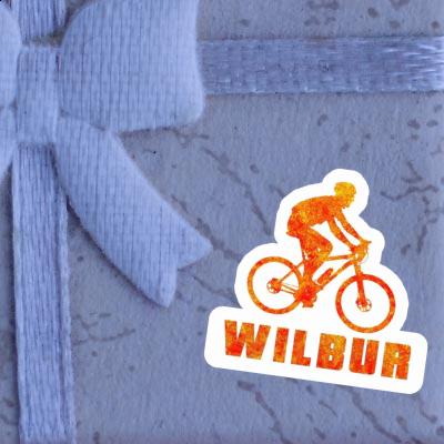 Autocollant Vététiste Wilbur Notebook Image