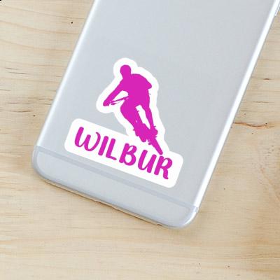 Sticker Wilbur Biker Notebook Sticker Wilbur Biker Gift package Image