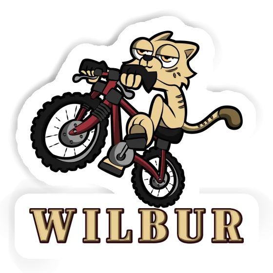 Fahrradkatze Aufkleber Wilbur Notebook Fahrradkatze Aufkleber Wilbur Notebook Image