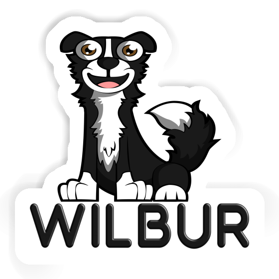Sticker Border Collie Wilbur Laptop Sticker Border Collie Wilbur Laptop Image