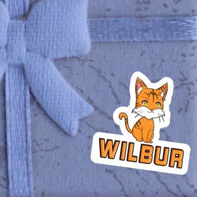 Chat Autocollant Wilbur Chat Autocollant Wilbur Image