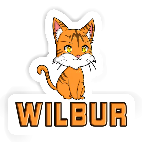 Chat Autocollant Wilbur Laptop Chat Autocollant Wilbur Laptop Image