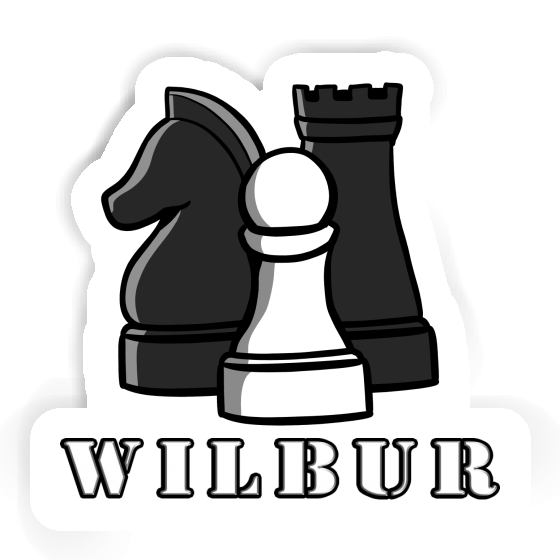 Sticker Wilbur Chessman Notebook Image