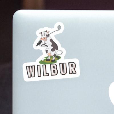Wilbur Aufkleber Golfkuh Notebook Wilbur Aufkleber Golfkuh Gift package Image