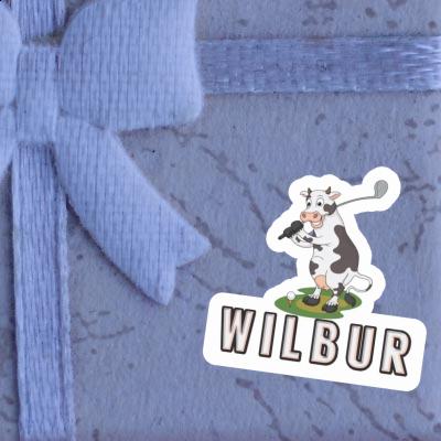 Wilbur Aufkleber Golfkuh Notebook Wilbur Aufkleber Golfkuh Notebook Image