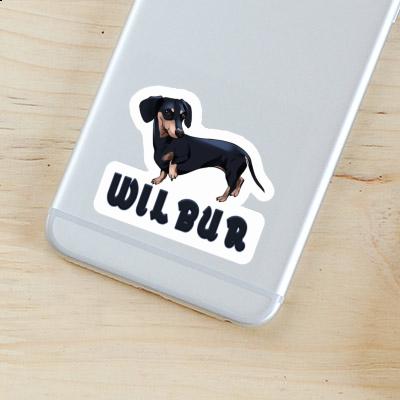 Wilbur Autocollant Teckel Laptop Wilbur Autocollant Teckel Laptop Image