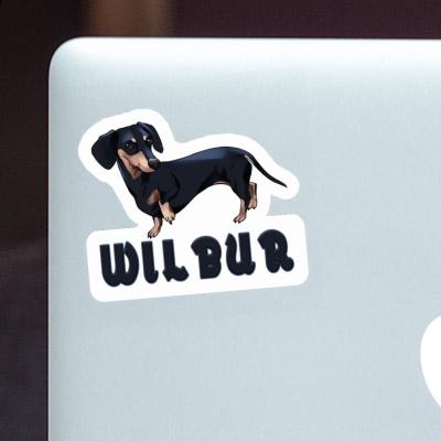 Wilbur Autocollant Teckel Notebook Wilbur Autocollant Teckel Gift package Image