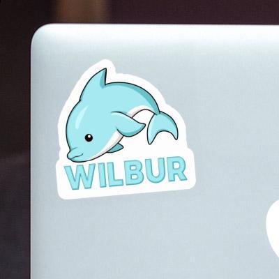 Poisson Autocollant Wilbur Gift package Image