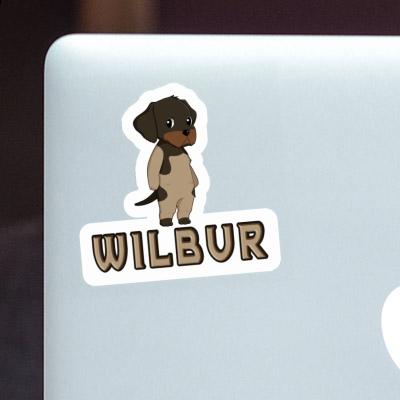 Drahthaar Autocollant Wilbur Laptop Drahthaar Autocollant Wilbur Laptop Image
