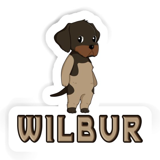 Drahthaar Autocollant Wilbur Laptop Drahthaar Autocollant Wilbur Laptop Image