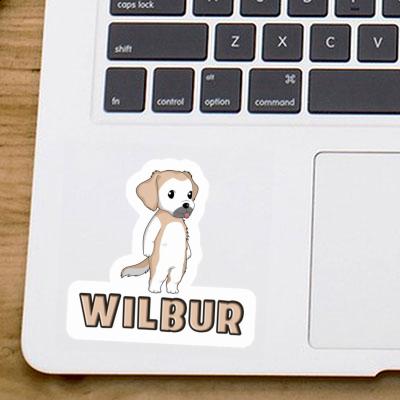 Sticker Golden Retriever Wilbur Notebook Sticker Golden Retriever Wilbur Gift package Image