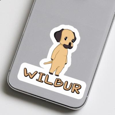Autocollant Wilbur Rhodésian Ridgeback Autocollant Wilbur Rhodésian Ridgeback Image