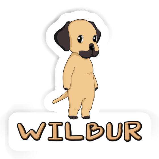 Aufkleber Rhodesian Ridgeback Wilbur Aufkleber Rhodesian Ridgeback Wilbur Image