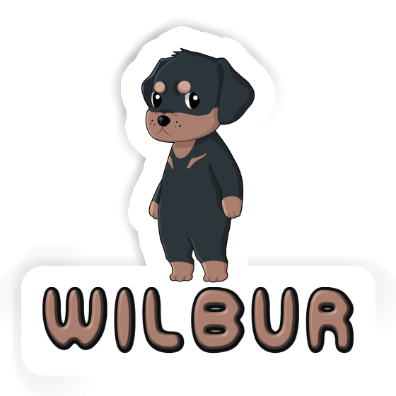 Wilbur Autocollant Rottweiler Laptop Wilbur Autocollant Rottweiler Laptop Image