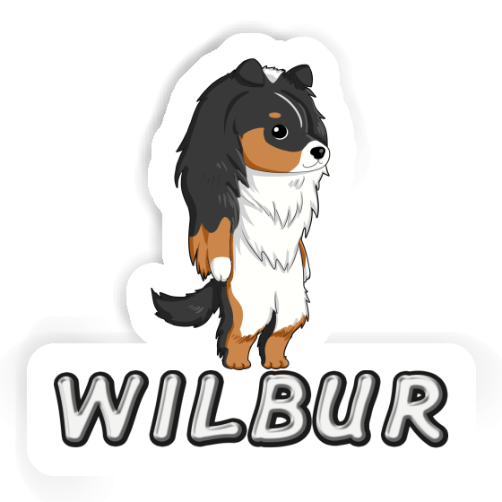 Sticker Wilbur Sheltie Notebook Sticker Wilbur Sheltie Gift package Image