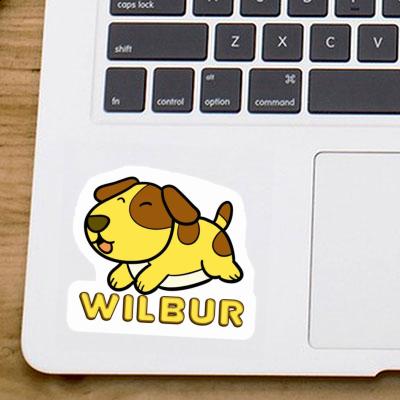 Sticker Dog Wilbur Laptop Image