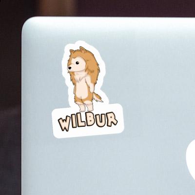 Sticker Wilbur Collie Notebook Sticker Wilbur Collie Notebook Image