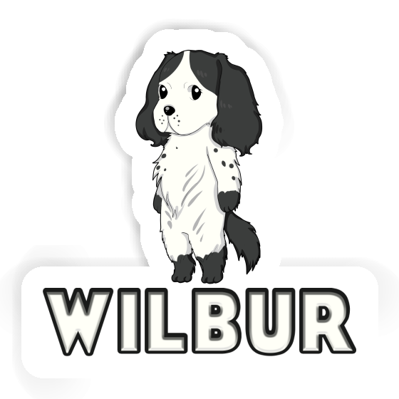 Sticker Cocker Spaniel Wilbur Notebook Sticker Cocker Spaniel Wilbur Gift package Image
