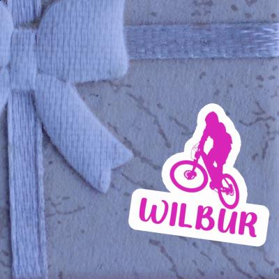 Sticker Wilbur Downhiller Notebook Sticker Wilbur Downhiller Notebook Image